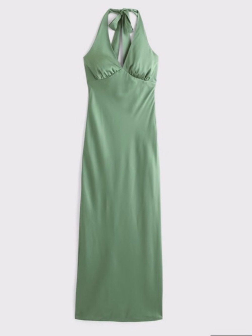 Abercrombie & Fitch Julia Slip Halter Maxi Dress